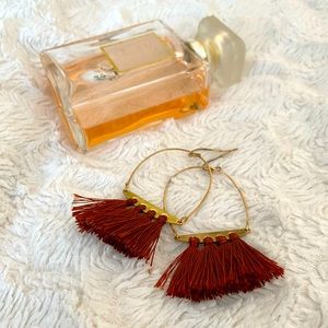 Fringe Earring Set - Terracotta